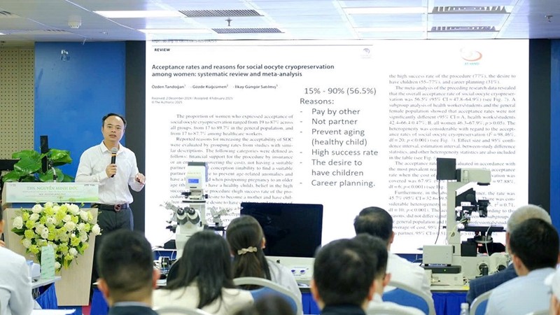 Bước tiến vượt trội giúp cải thiện tỷ lệ thụ tinh ống nghiệm