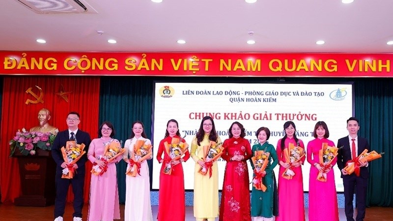  Chung khảo Giải thưởng “Nhà giáo Hoàn Kiếm tâm huyết, sáng tạo” năm 2025