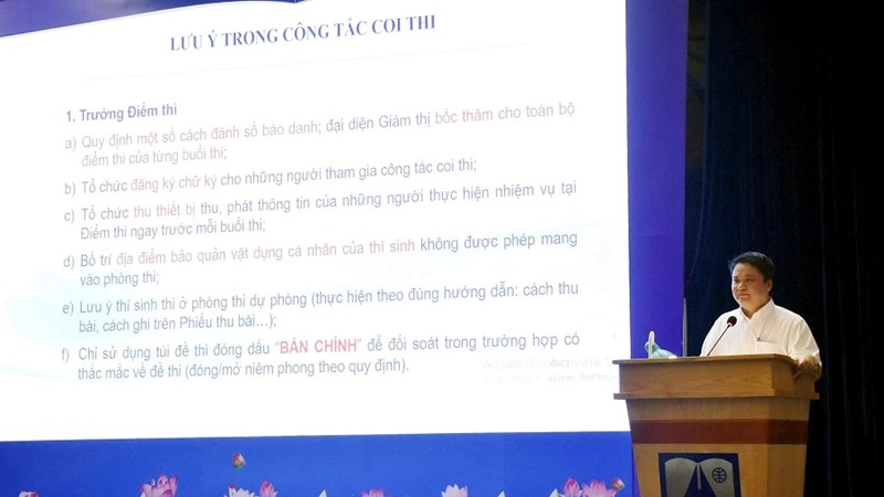 Hà Nội tập huấn coi thi vào lớp 10 THPT năm 2025