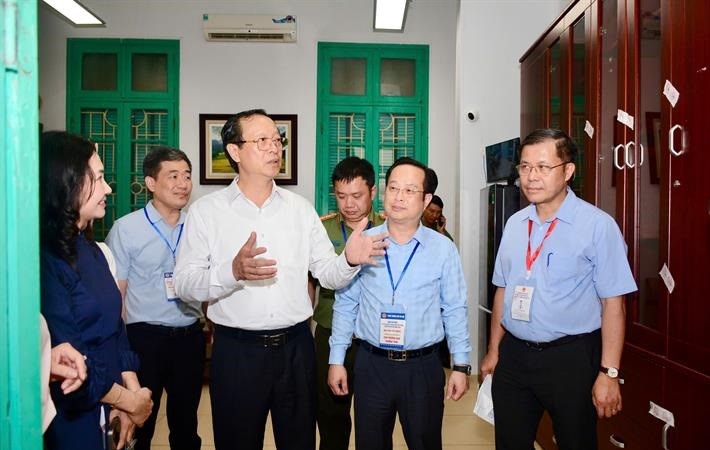 Hà Nội công bố bản đồ số điểm thi tốt nghiệp trung học phổ thông năm 2025