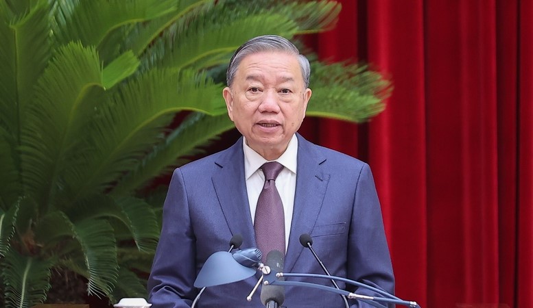 Phát biểu khai mạc của Tổng Bí thư Tô Lâm tại Hội nghị Trung ương 12 Khóa XIII