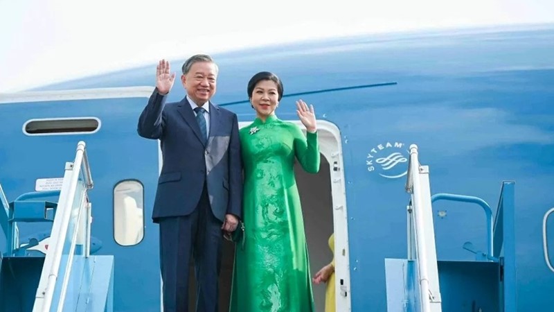 Tổng Bí thư Tô Lâm và Phu nhân lên đường thăm cấp Nhà nước Đại Hàn Dân Quốc