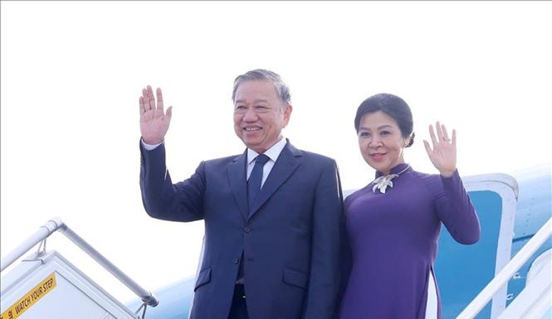 Tổng Bí thư Tô Lâm và Phu nhân kết thúc tốt đẹp chuyến thăm cấp Nhà nước tới Hàn Quốc