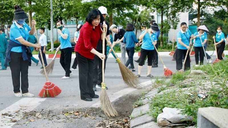Phát động phong trào toàn dân chung tay bảo vệ môi trường chào mừng kỷ niệm 80 năm Quốc khánh 2/9