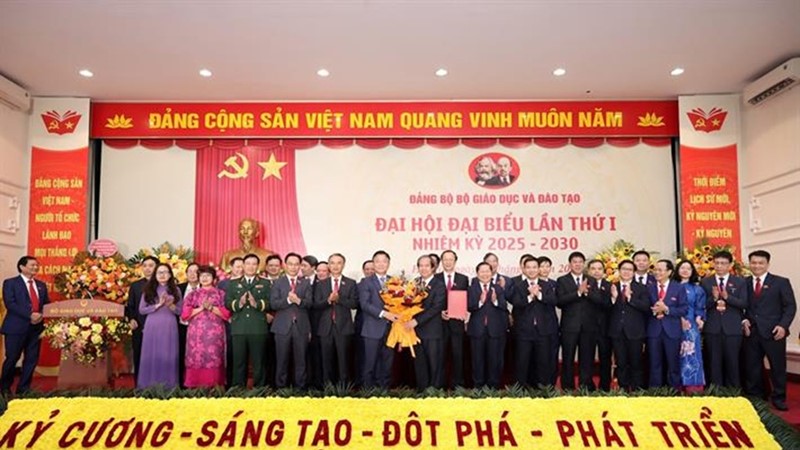 Đảng bộ Bộ Giáo dục và Đào tạo tổ chức Đại hội đại biểu lần thứ I, nhiệm kỳ 2025 – 2030