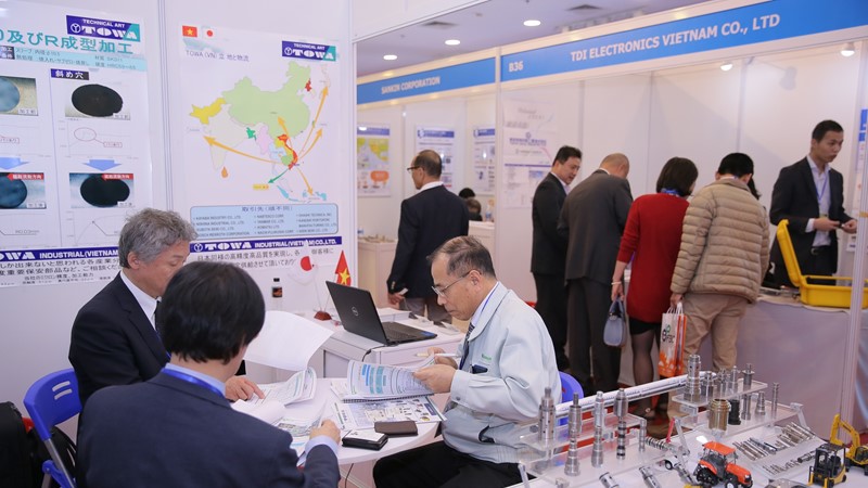 Hội chợ công nghiệp hỗ trợ Hà Nội 2023 mở ra nhiều cơ hội kết nối giao thương trực tiếp cho doanh nghiệp Việt