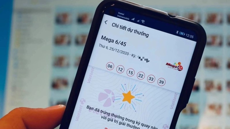 Không ​mua vé xổ số phát hành tại các trang web, ứng dụng vì có thể bị lợi dụng lừa đảo