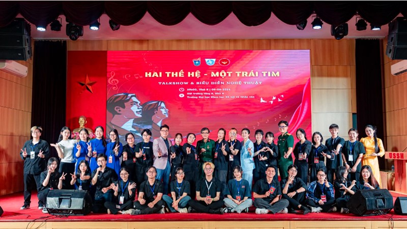 “Hai thế hệ một trái tim” khơi gợi tình yêu nước trong giới trẻ