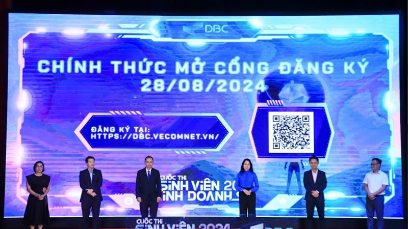 Chính thức khởi động cuộc thi 'Sinh viên kinh doanh số 2024'