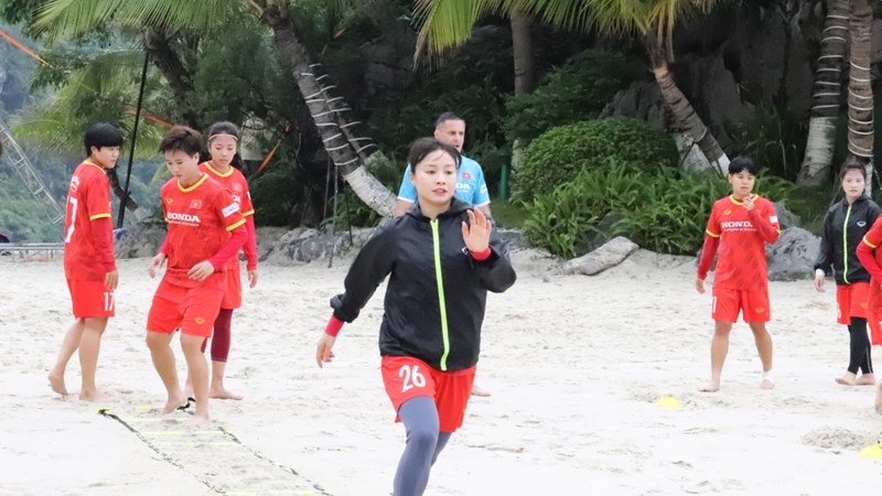 Tuyển bóng đá nữ Việt Nam sẵn sàng cho hành trình bảo vệ Huy chương vàng tại SEA Games 31