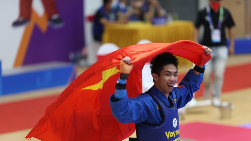 Ngày thi đấu chính thức thứ 7 tại SEA Games 31, Việt Nam vượt chỉ tiêu huy chương Vàng
