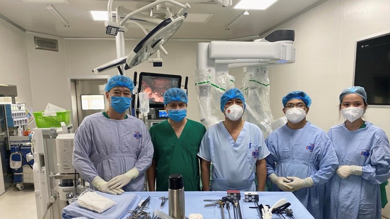 Bệnh viện K: Lần đầu tiên phẫu thuật Robot điều trị ung thư thận