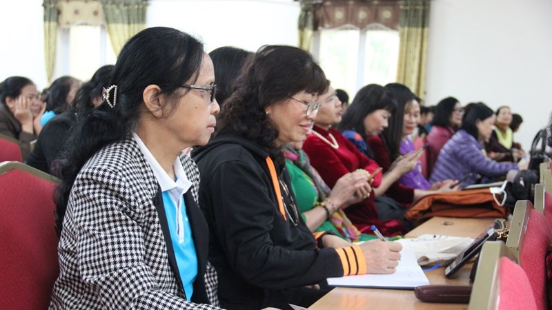 Hội LHPN quận Hoàng Mai truyền thông chăm sóc sức khỏe cho phụ nữ