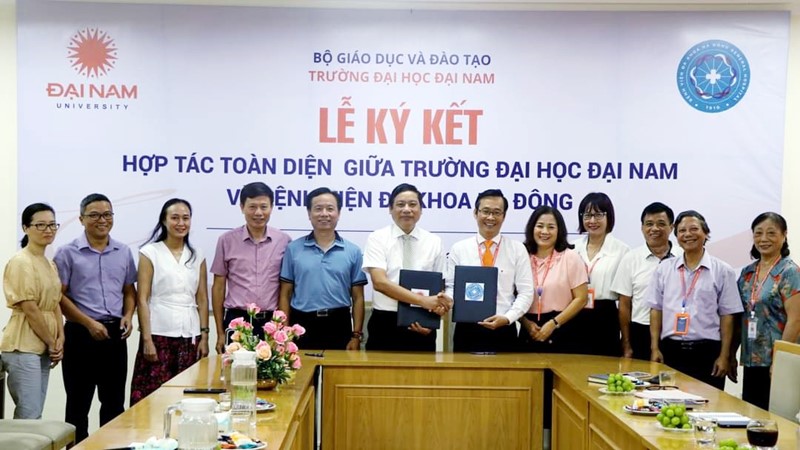 Ký kết hợp tác toàn diện, nâng cao chất lượng nguồn nhân lực y tế