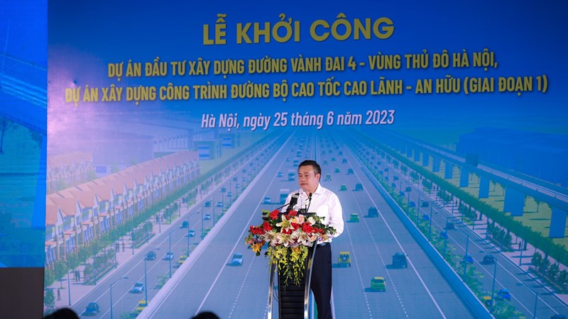Dự án đường Vành đai 4 – Vùng Thủ đô Hà Nội đã đảm bảo các điều kiện để khởi công 
