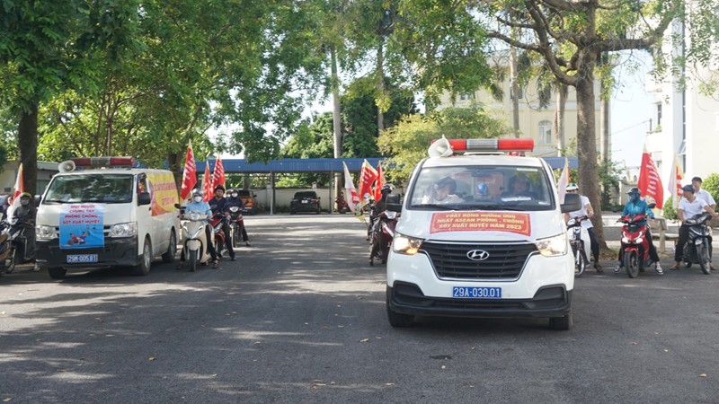 Huyện Thanh Oai: Đẩy mạnh tuyên truyền “Ngày ASEAN phòng, chống sốt xuất huyết”