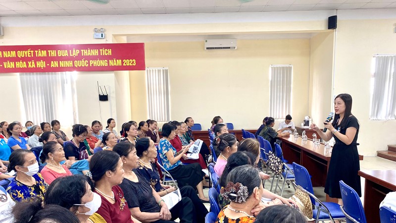 Hội LHPN quận Hoàng Mai: Tập huấn, nâng cao kiến thức kinh doanh cho hội viên phụ nữ