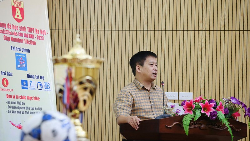  Giải bóng đá học sinh THPT Hà Nội 2023: 100 đội chuẩn bị tranh tài 