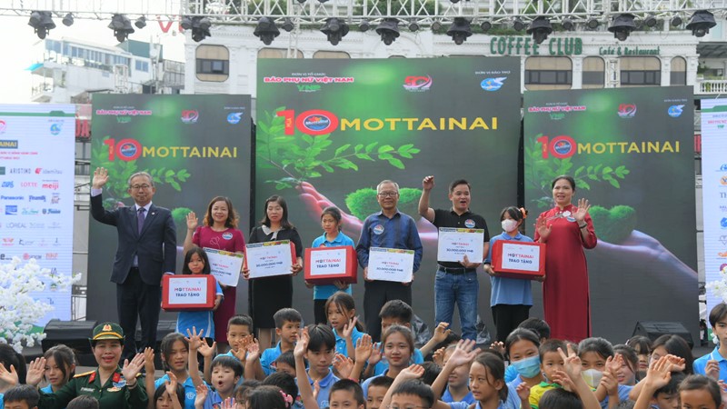 "Trao yêu thương, Nhận hạnh phúc"  trên hành trình 10 năm Mottainai