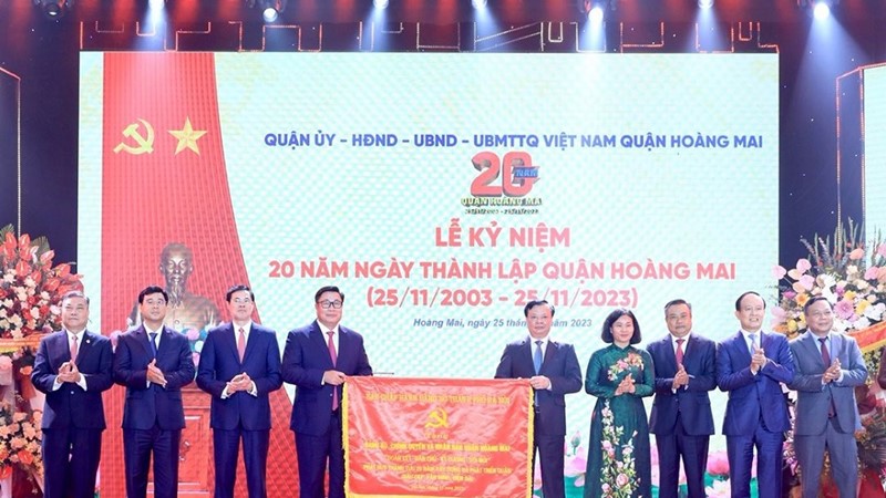 Từng bước xây dựng Hoàng Mai thành một “cực tăng trưởng” của Thủ đô
