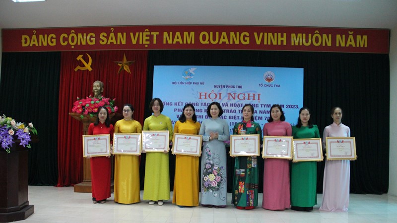 Hội LHPN huyện Phúc Thọ: Đạt và vượt kế hoạch các chỉ tiêu thi đua năm 2023
