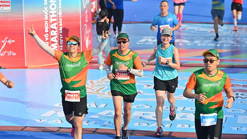 Herbalife Việt Nam đồng hành cùng giải chạyTiền Phong Marathon