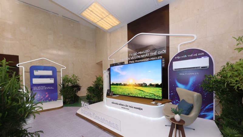 Ra mắt sản phẩm điều hoà, ti vi mini TCL công nghệ mới