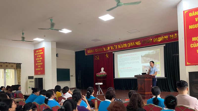 Hội LHPN quận Hoàng Mai: Tập huấn chuyên đề về học tập và làm theo Bác Hồ