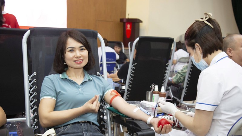 Ngành y tế Hà Nội dự kiến hiến tặng 1.800 đơn vị máu trong năm 2024