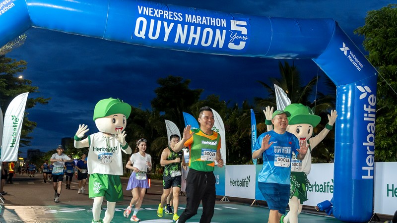​Khuyến khích lối sống năng động, lành mạnh cùng giải chạy VnExpress Marathon Quy Nhơn 2024