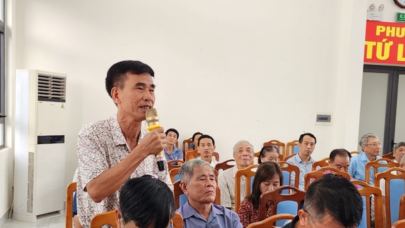 Quận Tây Hồ: Tiếp xúc cử tri về thực hiện cải cách hành chính, chuyển đổi số