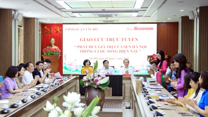 Phát huy giá trị của Sen Hà Nội trong cuộc sống hiện nay