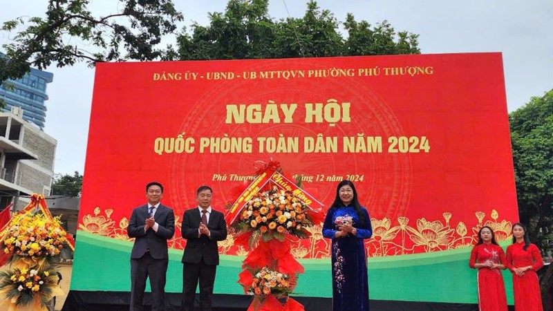 Phường Phú Thượng (quận Tây Hồ): Xây dựng nền Quốc phòng toàn dân một cách tích cực, hiệu quả