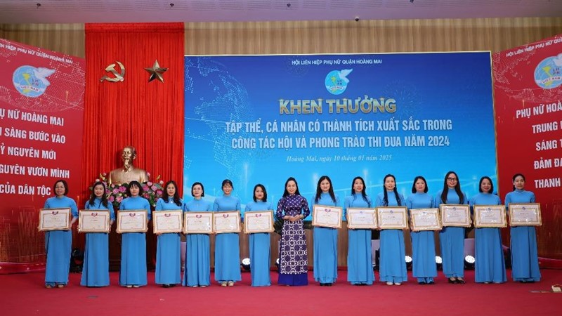 Hội Liên hiệp Phụ nữ Quận Hoàng Mai: Hoàn thành xuất sắc nhiệm vụ trọng tâm năm 2024