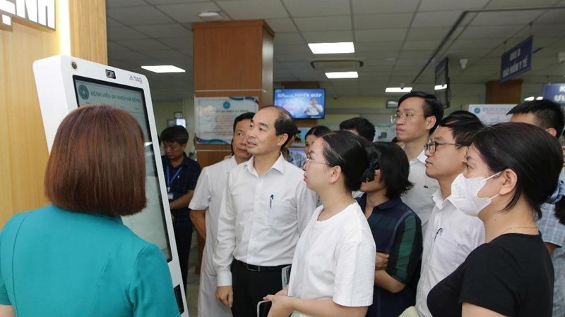 BV Đa khoa Hà Đông được công nhận đủ điều kiện triển khai bệnh án điện tử