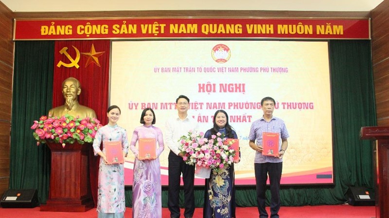 Hội nghị lần thứ Nhất UB MTTQ Việt Nam phường Phú Thượng: Kiện toàn bộ máy, sẵn sàng nhiệm vụ mới