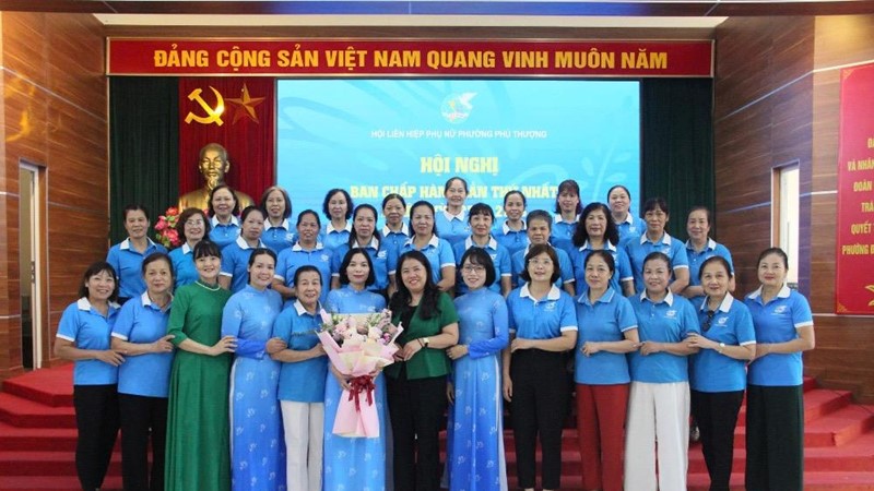 Hội LHPN Phường Phú Thượng khởi động nhiệm kỳ mới với hội nghị BCH lần thứ nhất