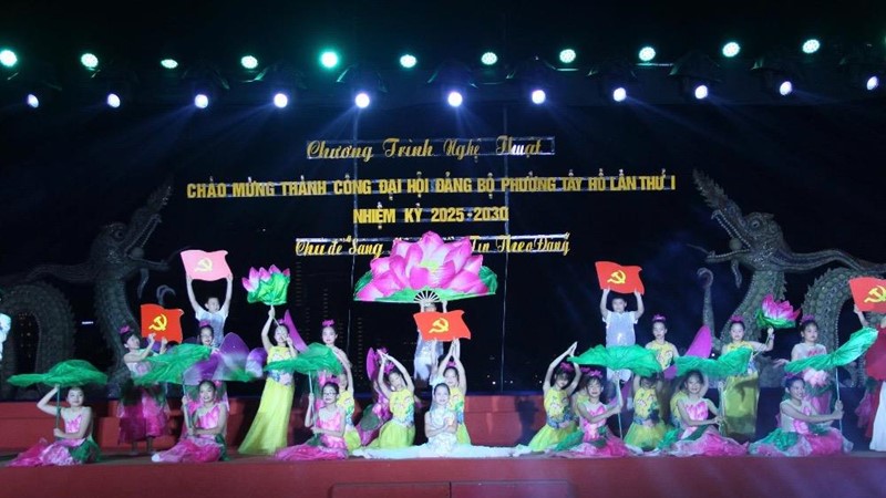 Đặc sắc chương trình nghệ thuật “Sáng mãi niềm tin theo Đảng“
