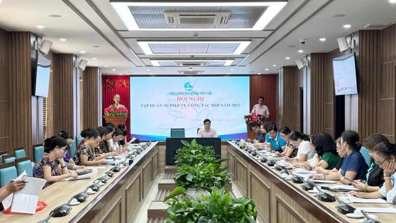 Tây Hồ: Tập huấn nghiệp vụ, nâng cao năng lực hỗ trợ người dân tiếp cận vốn ưu đãi
