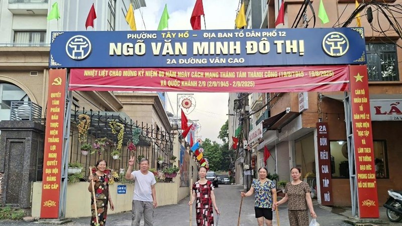 Phường Tây Hồ tăng cường trật tự đô thị và vệ sinh môi trường
