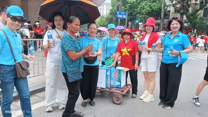 Phụ nữ Thủ đô tích cực tham gia hoạt động tình nguyện phục vụ Đại lễ A80