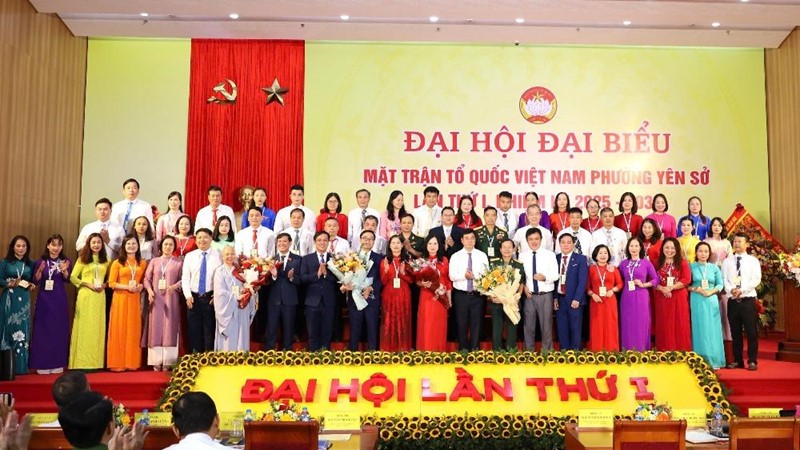 Đại hội MTTQ phường Yên Sở: Đoàn kết, sáng tạo cho nhiệm kỳ mới