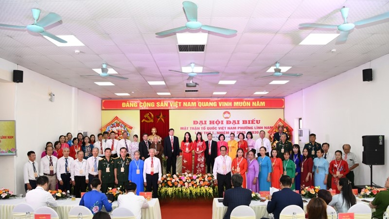 Đại hội đại biểu MTTQ phường Lĩnh Nam lần thứ I: Dấu ấn của sự đoàn kết và khát vọng, phát triển