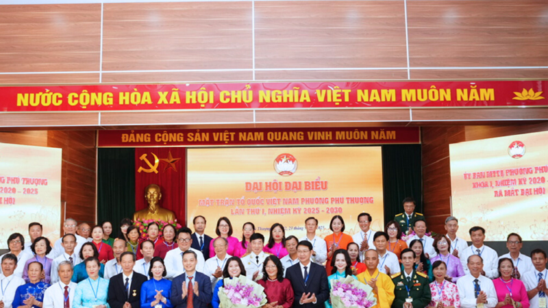 Đại hội Đại biểu MTTQ phường Phú Thượng lần thứ I: Nâng cao năng lực, đón đầu kỷ nguyên chuyển đổi số