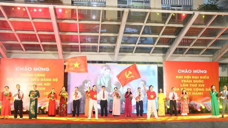 Phường Phú Thượng rộn ràng “Lời ca dâng Đảng”