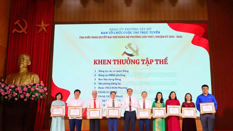 Tây Hồ lan tỏa tinh thần học Nghị quyết trong thời đại số