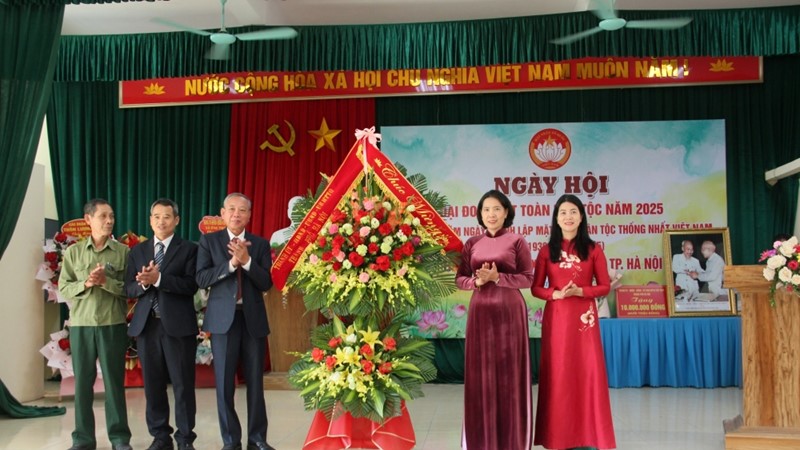 Rộn ràng ngày hội đại đoàn kết toàn dân tộc xã Lương Xá