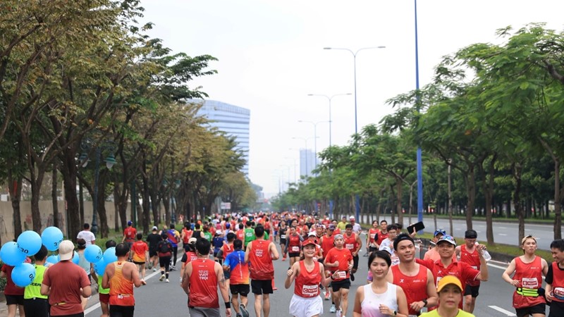 Ngày hội chạy bộ lớn nhất thành phố Hồ Chí Minh thu hút 23.000 người