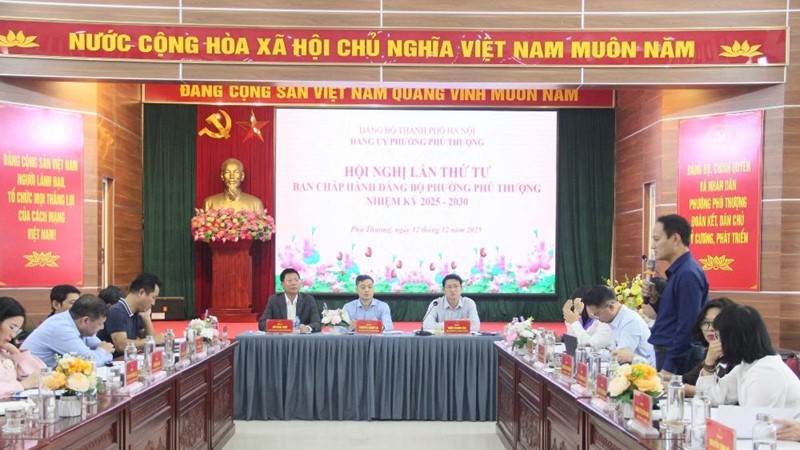 Phường Phú Thượng hoàn thành vượt mức nhiều chỉ tiêu năm 2025, quyết tâm tạo đột phá năm 2026