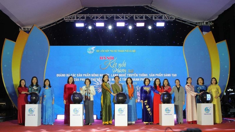 Hơn 80 doanh nghiệp và 800 sản phẩm OCOP, làng nghề được giới thiệu tại chương trình “Hà Nội Kết nối - Vươn xa” 2025